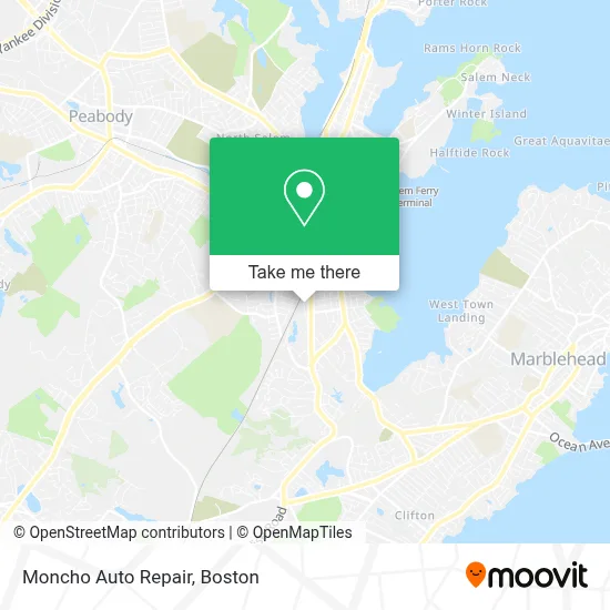 Moncho Auto Repair map