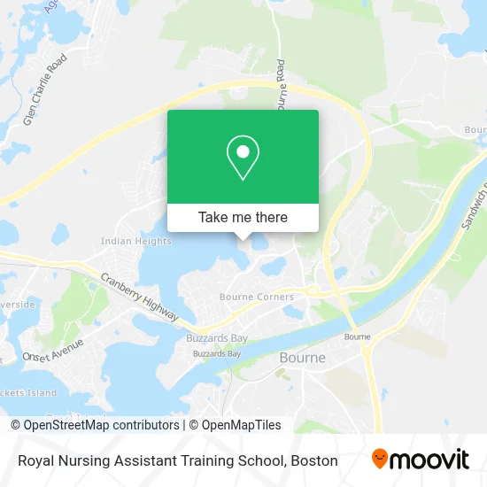 Royal Nursing Assistant Training School map