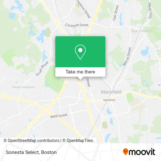 Sonesta Select map