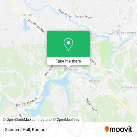 Scouters Hall map