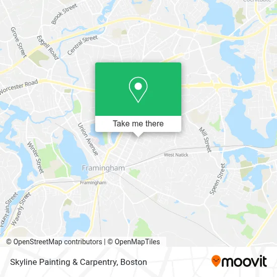 Skyline Painting & Carpentry map