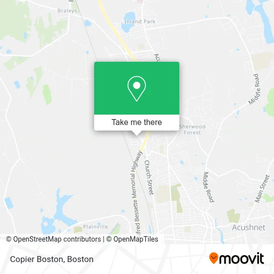 Copier Boston map