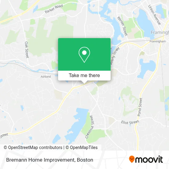 Bremann Home Improvement map