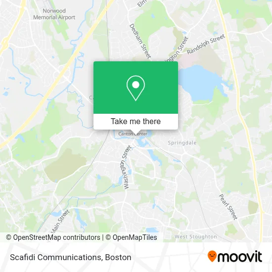 Scafidi Communications map