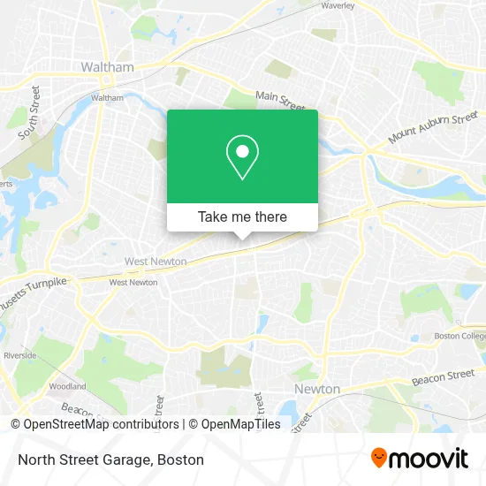 North Street Garage map