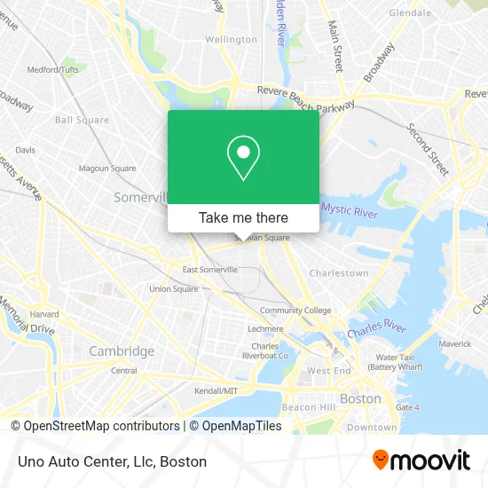 Uno Auto Center, Llc map
