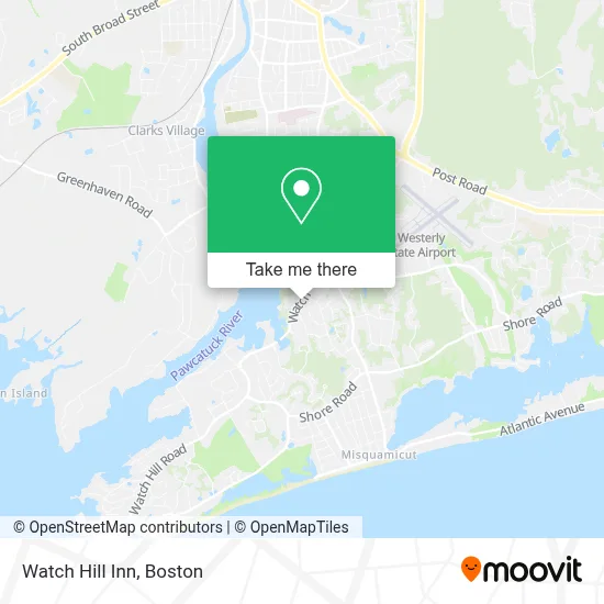 Watch Hill Inn map
