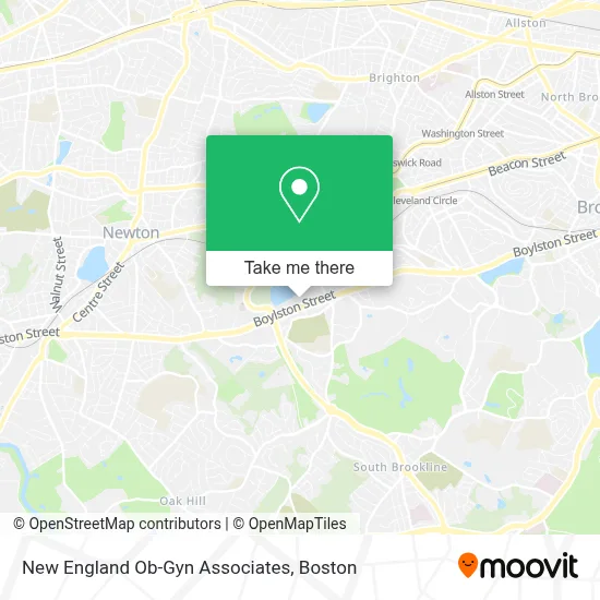 New England Ob-Gyn Associates map