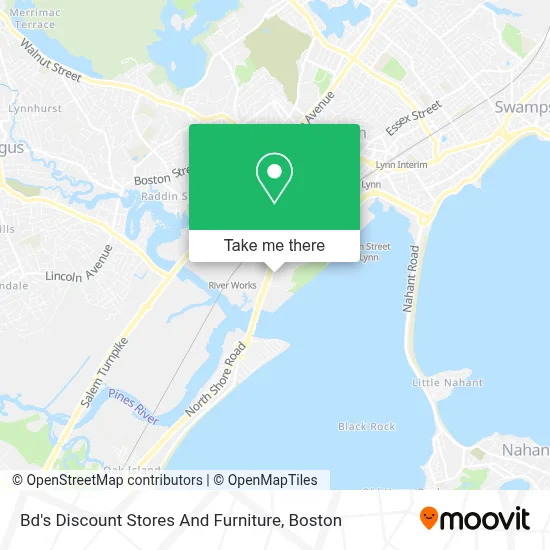 Bd's Discount Stores And Furniture map
