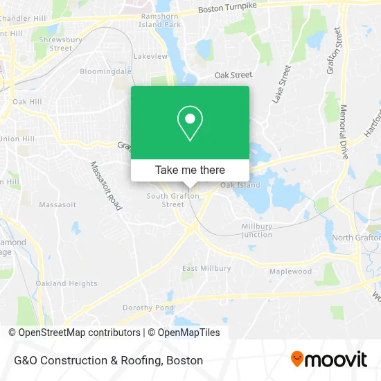 G&O Construction & Roofing map