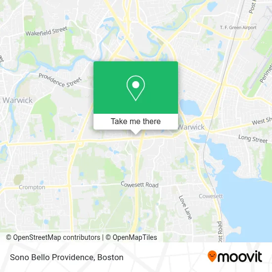 Sono Bello Providence map