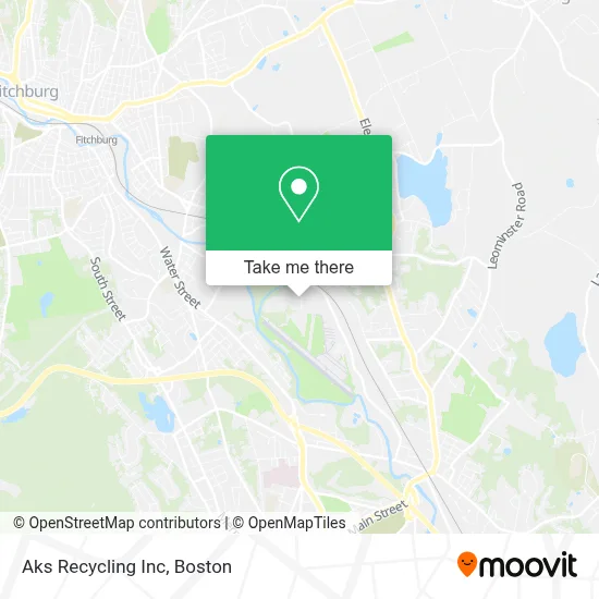 Aks Recycling Inc map