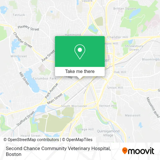 Second Chance Community Veterinary Hospital map