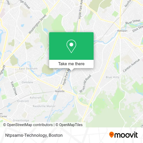 Ntpsams-Technology map