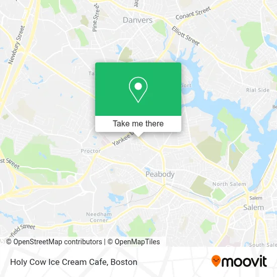 Holy Cow Ice Cream Cafe map