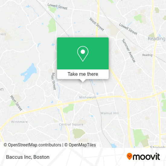 Baccus Inc map