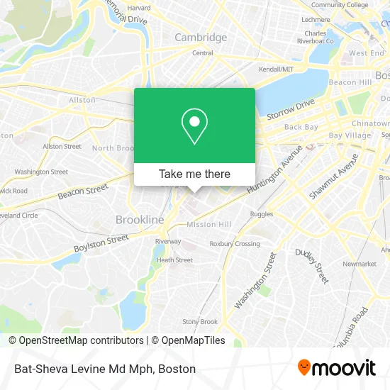 Bat-Sheva Levine Md Mph map