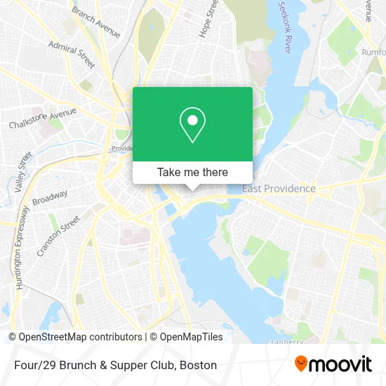 Four/29 Brunch & Supper Club map