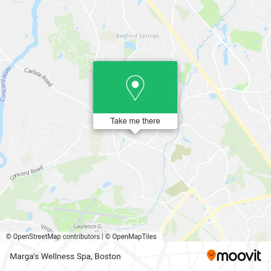Marga's Wellness Spa map