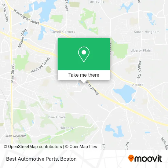 Best Automotive Parts map
