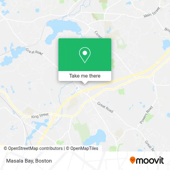 Masala Bay map