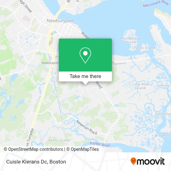 Cuisle Kierans Dc map