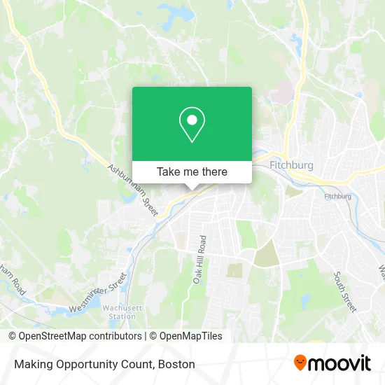 Making Opportunity Count map