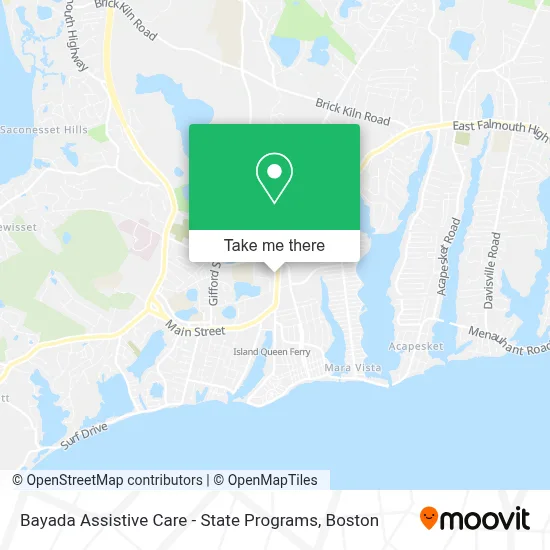 Bayada Assistive Care - State Programs map