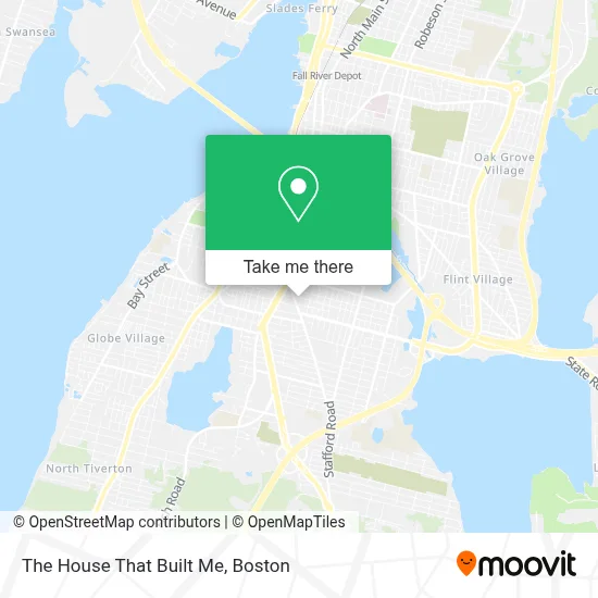The House That Built Me map