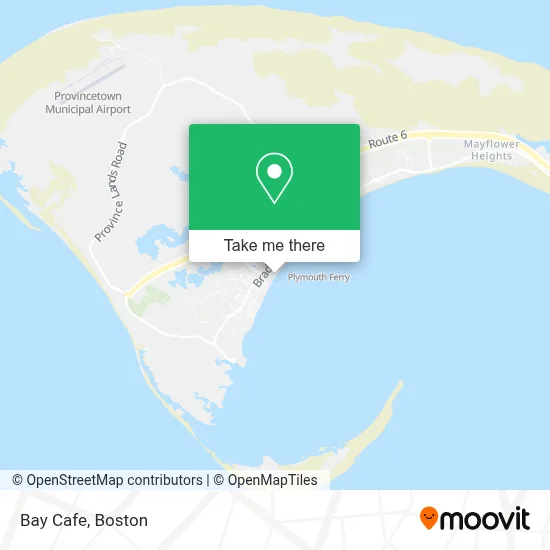 Bay Cafe map