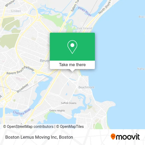 Boston Lemus Moving Inc map