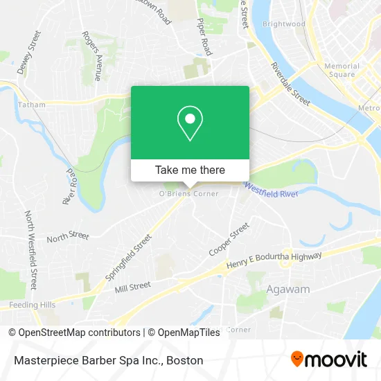 Masterpiece Barber Spa Inc. map