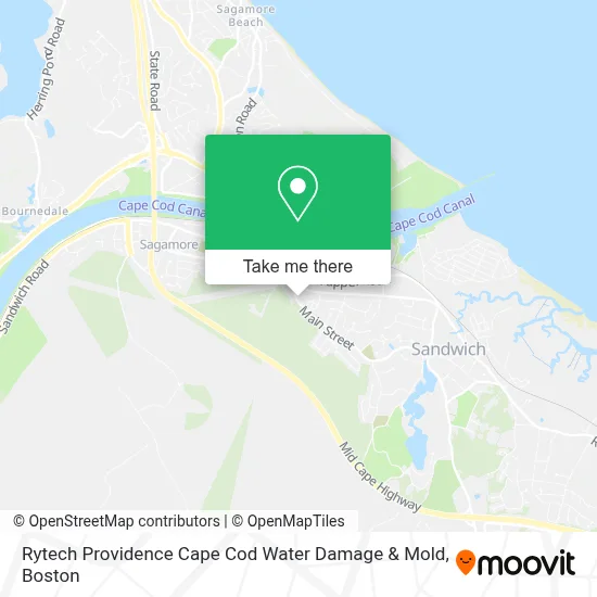 Rytech Providence Cape Cod Water Damage & Mold map