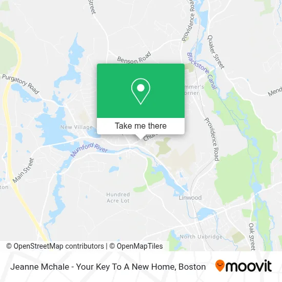 Jeanne Mchale - Your Key To A New Home map