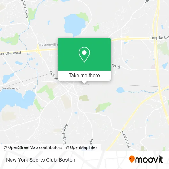 New York Sports Club map