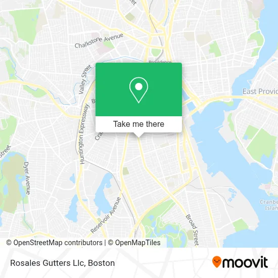 Rosales Gutters Llc map
