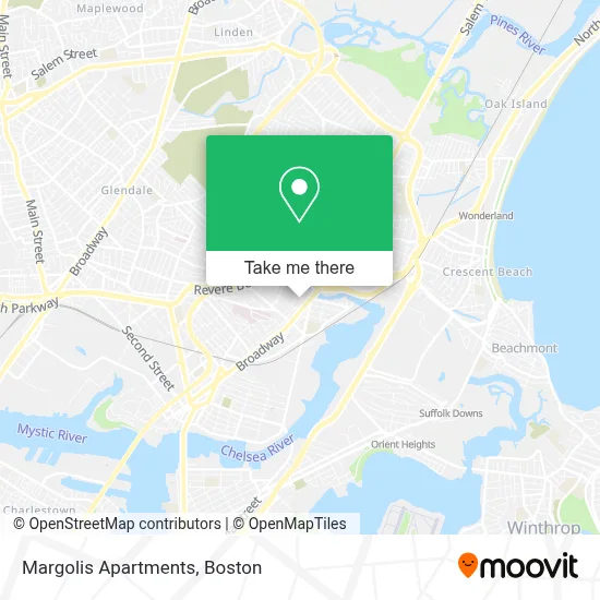 Margolis Apartments map