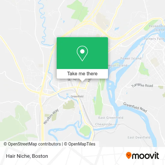 Hair Niche map
