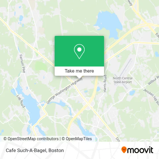 Cafe Such-A-Bagel map
