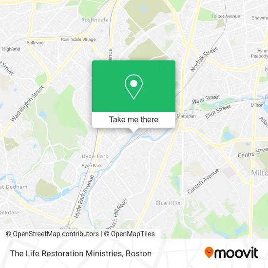 The Life Restoration Ministries map