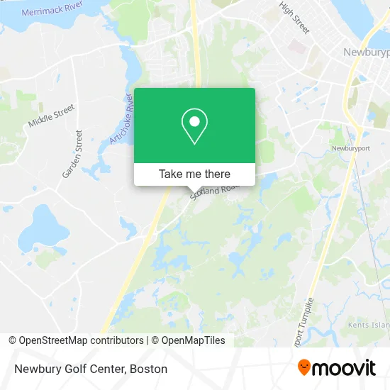 Newbury Golf Center map