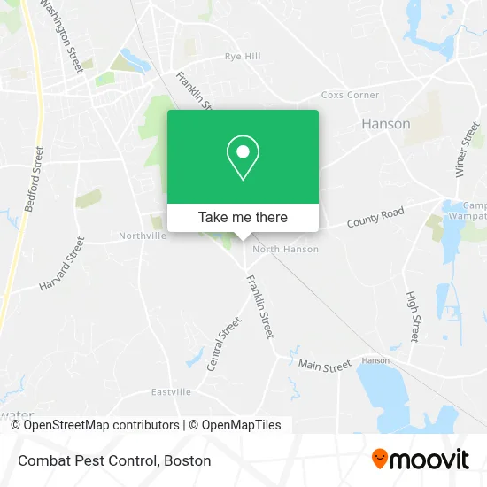 Combat Pest Control map