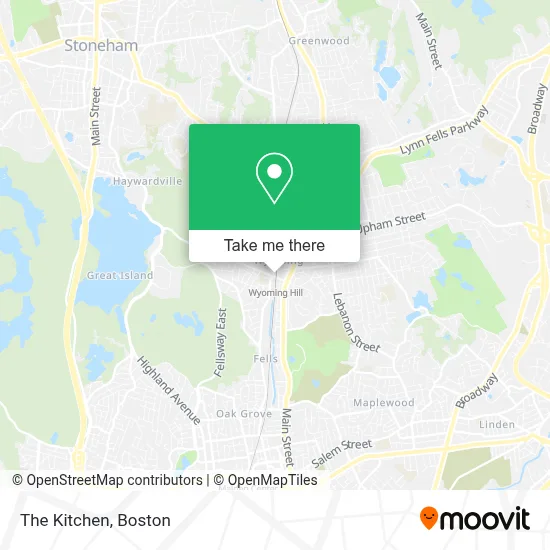 The Kitchen map