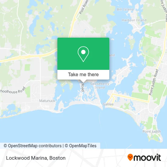 Lockwood Marina map