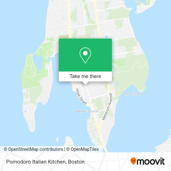 Pomodoro Italian Kitchen map