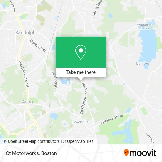 Ct Motorworks map
