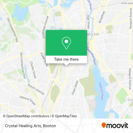 Crystal Healing Arts map