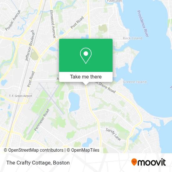The Crafty Cottage map