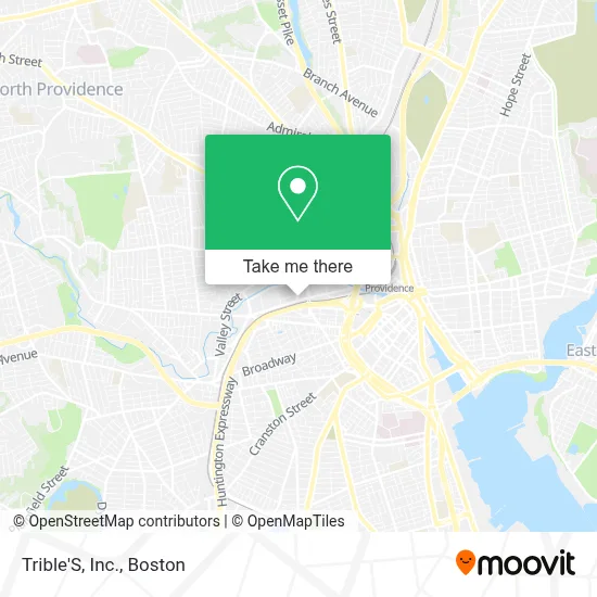 Trible'S, Inc. map