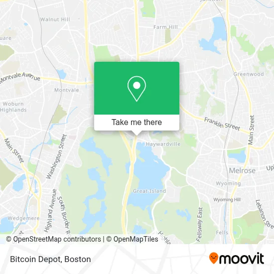 Bitcoin Depot map